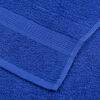 vidaXL Sauna Towel Set of 10 Blue 100% Cotton 31.5x78.7 in Sauna Towel