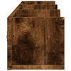 vidaXL Wall Cabinet Smoked oak Engineered wood Medium Wall Cabinet