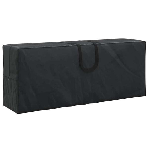 vidaXL Outdoor Storage Bag Black 125 x 32 x 50 cm 600D oxford fabric