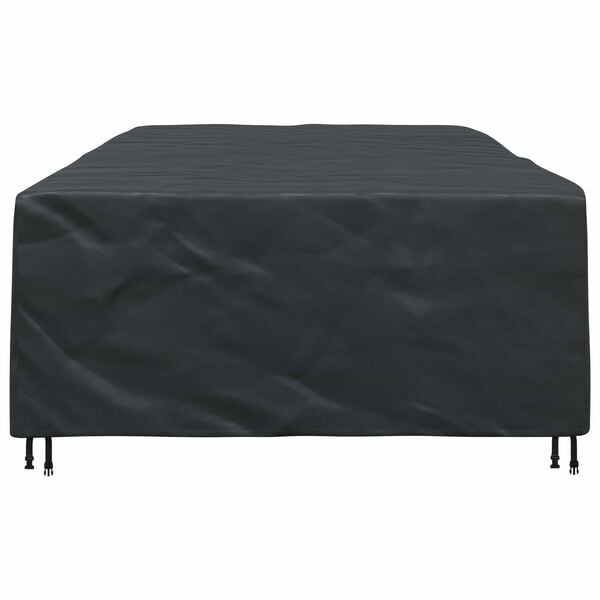 vidaXL Furniture Cover Plain Black 124.02 x 70.87 x 29.13 in 210D