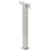 vidaXL Water Column Silver Stainless Steel 304 Garden Water Column