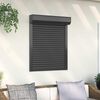 vidaXL Roller Shutter Aluminium 31.5x39.4" Anthracite