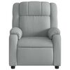 vidaXL Electric Massage Recliner Chair Light gray