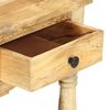 vidaXL Bedside Cabinet 15.7"x13.8"x19.7" Solid Mango Wood