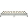 vidaXL Bed Frame Light grey