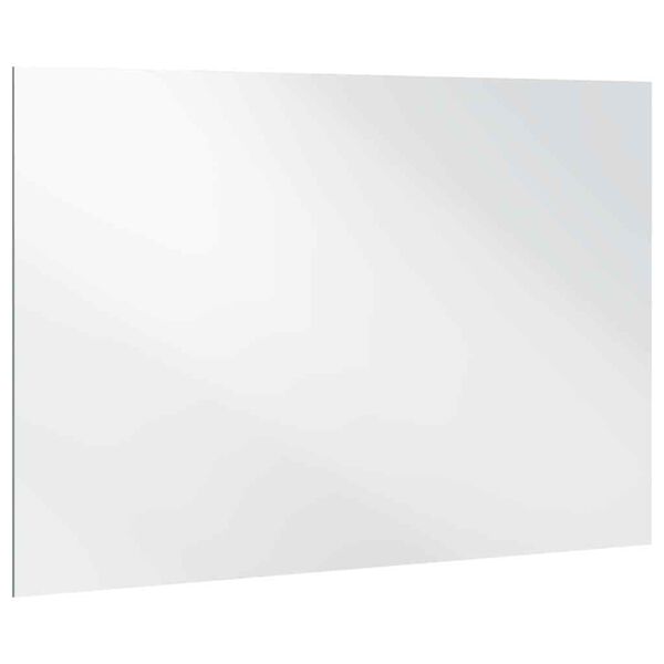 vidaXL Wall Mirror Rectangular 31.50 x 23.62 in Tempered Glass