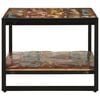 vidaXL Coffee Table Multicolor Reclaimed wood and iron