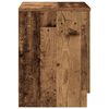 vidaXL Bedside Cabinet Old Wood Engineered wood Medium Bedside Cabinet