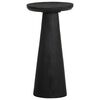 vidaXL Side Table Black Solid Mango Wood Small Durable Side Table