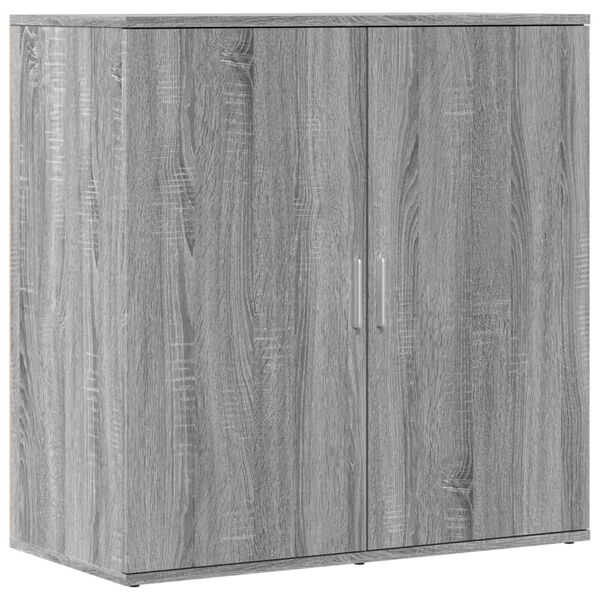vidaXL Sideboard Grey Sonoma Engineered Wood Medium Sideboard