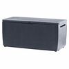 Keter Storage Box Anthracite Polypropylene Large Outdoor Storage Box