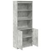 vidaXL Highboard Concrete grey Engineered wood Tall Highboard