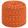vidaXL Boat Rope Orange 0.31 " 164.0 ' Polypropylene