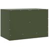 vidaXL TV Cabinet Set of 2 Olive Green Cold-rolled steel Medium