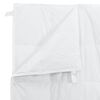 vidaXL Duvet Set with Pillow 3 pcs White Down Feather