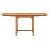 vidaXL Garden Dining Set Warm teak Solid Teak Wood Medium Extendable
