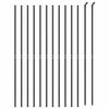 vidaXL Wire Mesh Fence with Flange Anthracite 6.6x82.0'