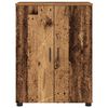 vidaXL Bathroom Cabinet with Storage Old Wood 23.62 x 13.78 x 31.50 in
