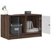 vidaXL TV Cabinet Brown Oak Engineered Wood Medium TV Cabinet