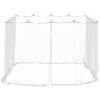 vidaXL Mosquito Net for Outdoor 220 Mesh White 118.1x118.1x78.7"