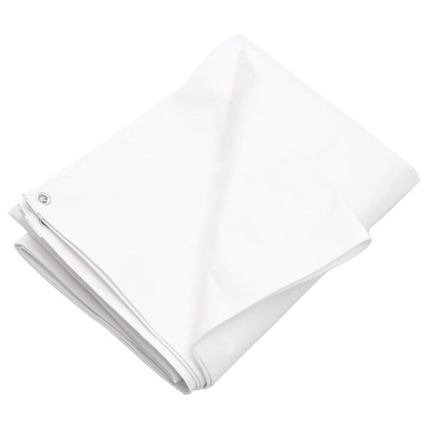 vidaXL Tarpaulin 0.9 oz/ft&sup2; 26.2'x32.8' White HDPE