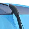 vidaXL Pool Tent Blue Polyester fabric with PA coating Large Collapsible
