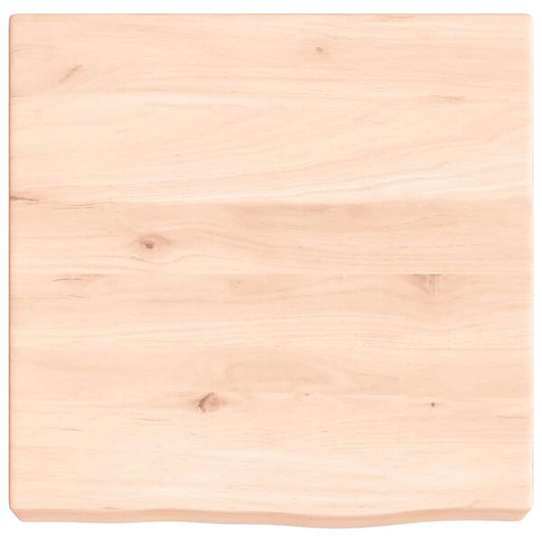 vidaXL Bathroom Countertop 15.7 x 15.7 x (0.8-2.4) " Untreated Solid Wood