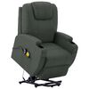 vidaXL Stand Up Massage Chair Anthracite Faux leather, PVC, iron Standard