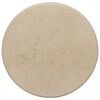 vidaXL Table Top Cream Marble Ø19.7 x 1.0 in Table Top Round