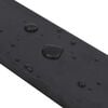 vidaXL Rubber Edge for Snow Plow Black Styrene-butadiene rubber