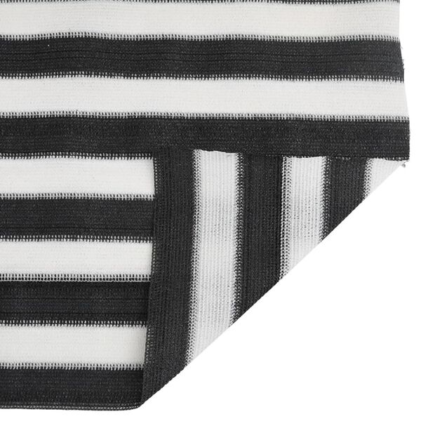 vidaXL Privacy Net Anthracite and White 3.9x82.0' HDPE 0.82 oz/ft&sup2;