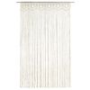vidaXL Macrame Curtain 55.1x94.5" Cotton