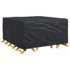 vidaXL Furniture Cover Plain Black 70.87 x 74.80 x 33.46 in 210D