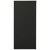 vidaXL Cabinet With Planter Box Anthracite Steel, tempered glass Medium