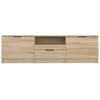 vidaXL TV Cabinet Sonoma oak Engineered wood Standard TV Cabinet