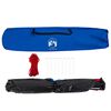 vidaXL Beach Tent 2-Person Azure Blue Quick Release Waterproof