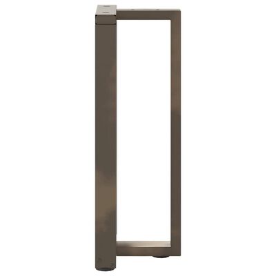 Another metal table leg with top plate