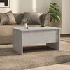 vidaXL Coffee Table Concrete Grey Engineered Wood Medium