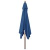 vidaXL Garden Parasol Azure blue