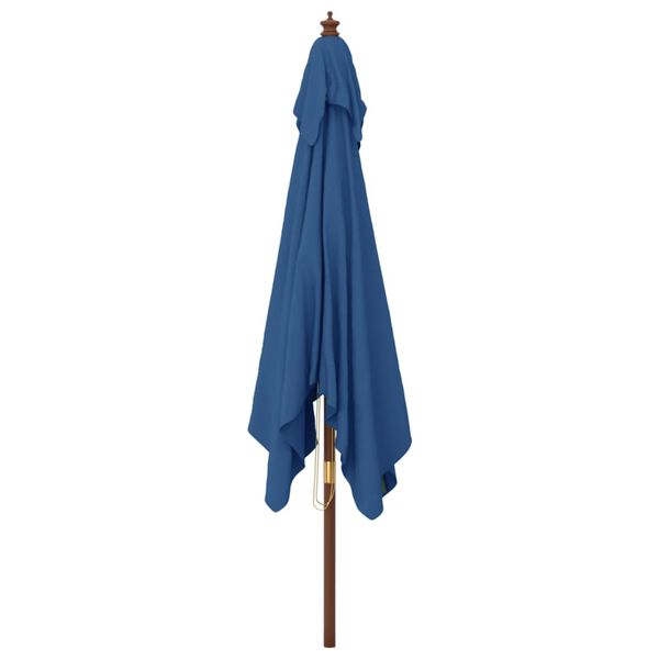 vidaXL Garden Parasol Azure blue
