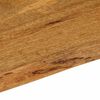 vidaXL Table Top Oak finish Solid mango wood 35.4x23.6 in Table Top
