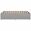 vidaXL Bed Frame Light Grey