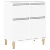 vidaXL Sideboard White Engineered wood Medium Sideboard Rectangular