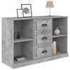 vidaXL Sideboard Concrete Grey Engineered Wood Medium Sideboard