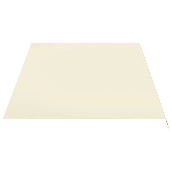 vidaXL Replacement Awning Fabric Cream 100% Polyester with PU coating