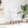 vidaXL Armchair White 27.17 x 29.13 x 36.61 in Artificial Leather