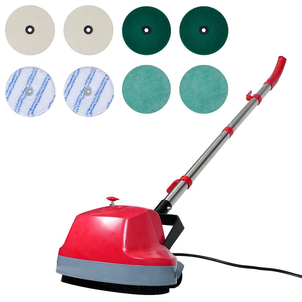 5 in 1 Twin Head Floor Scrubber & Polisher | vidaXL.com
