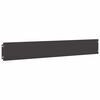 vidaXL Lawn Edgings 10 pcs Black 5.9x40.6" Cold-rolled Steel