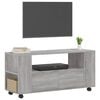 vidaXL TV Cabinet Grey Sonoma Engineered Wood Medium Stylish TV Cabinet