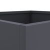 vidaXL Planter Anthracite Cold-rolled steel Medium Durable Planter
